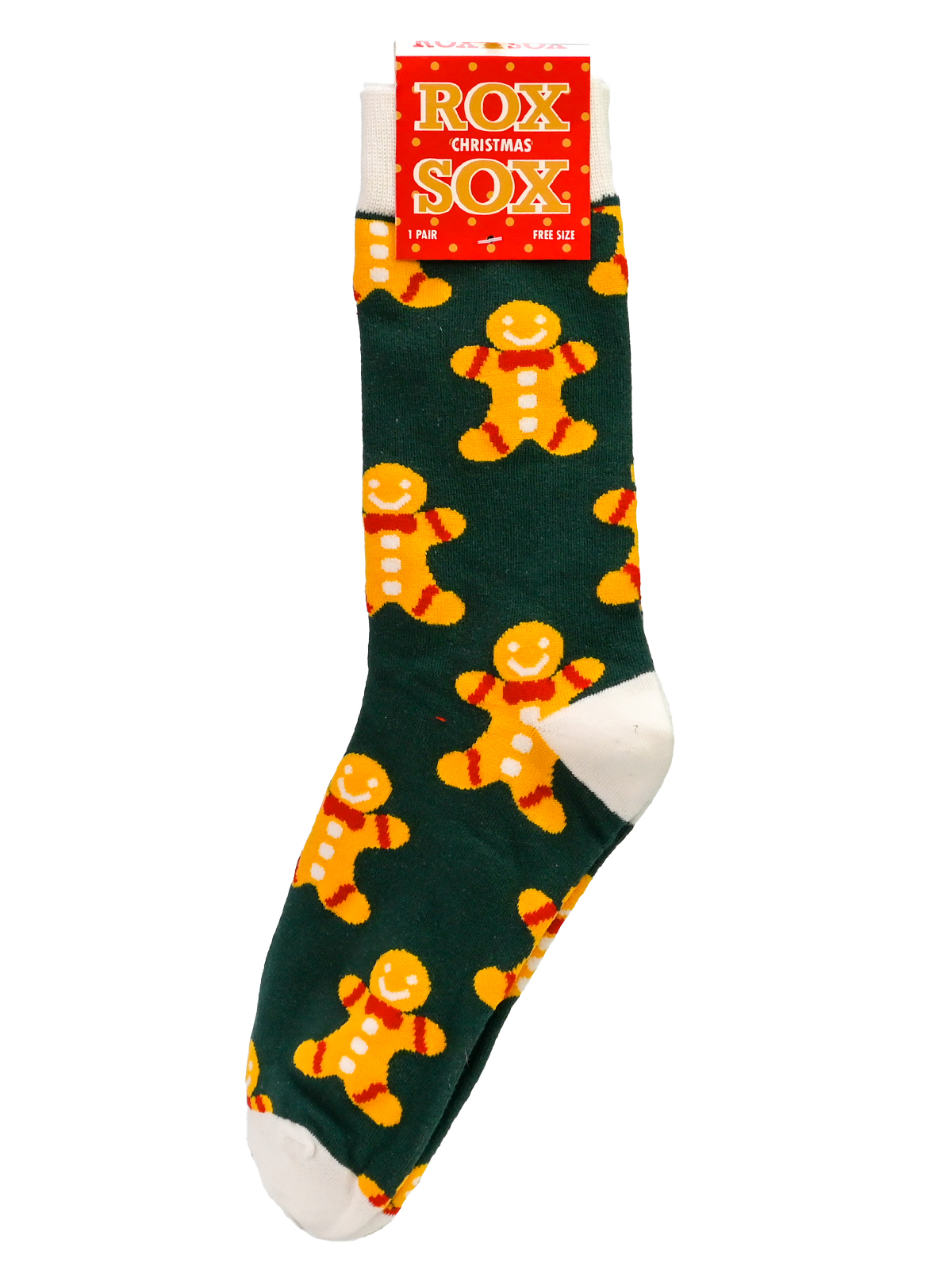 Rox Christmas Socks Ginger Bread Man ROX SOX