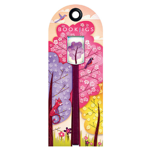 Bookjig Ribbon Bookmark Cherry Blossom