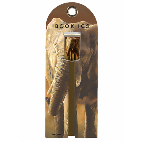 Bookjig Ribbon Bookmark Elephant