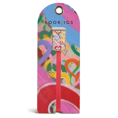 Bookjig Ribbon Bookmarks Forever Love