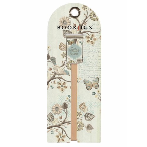 Bookjig Ribbon Bookmark Believe