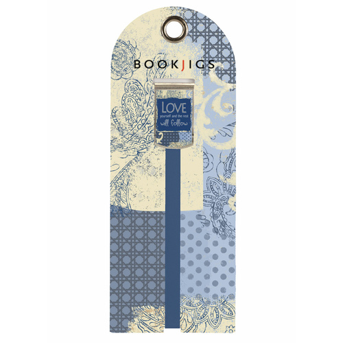 Bookjig Ribbon Bookmark Love
