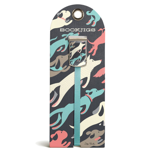 Bookjig Ribbon Bookmark Leaps & Hounds Dogs