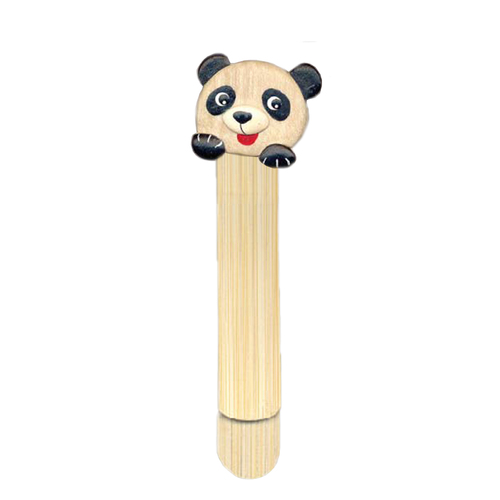 PANDA Bookmark Bamboo Animal Face|Lovely crafted Hand painted Wood