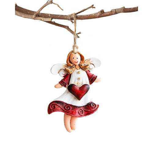 Angel Heart luxury Nordic Christmas Tree hanging Ornament