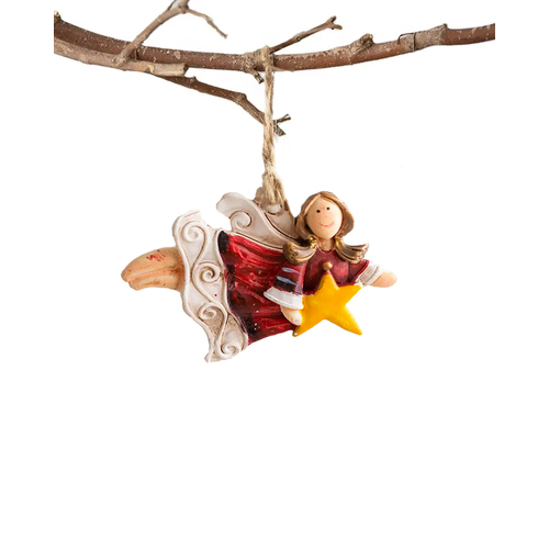 Angel Star luxury Nordic Christmas Tree hanging ornament
