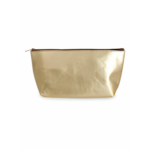 Cosmetic Bag Medium Gold