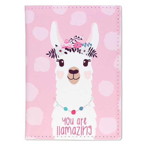 Passport Cover Pink Llama Great To Protect The Kids Passports