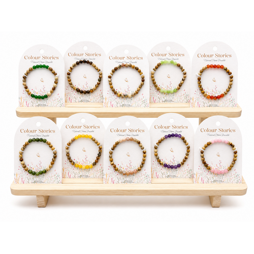 Colour Stories 40 pce set with complementary display stand