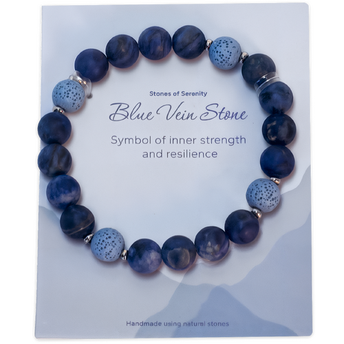 Stones of Serenity Blue Vein Stone 