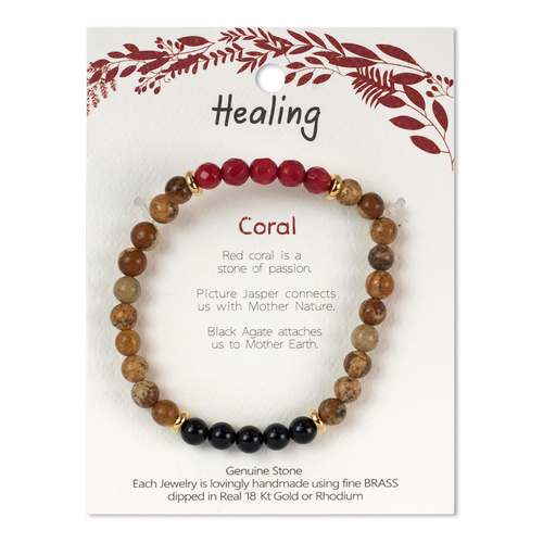 Beautiful Wellness Bracelet Healing Coral