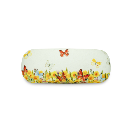 Beautiful Cloth Covered & Lined Glasses Case Spring Party