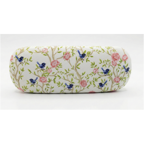 Glasses Case Floral Collection Bluebirds 