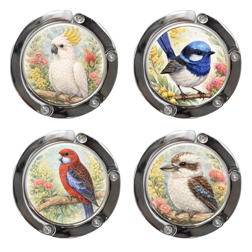 Handbag Hanger Native birds Gift Boxed