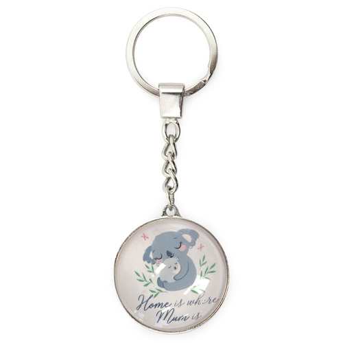 Great For Mothersday Or Xmas Keyring Home Is Where Mum Is Great Gift For Mum 