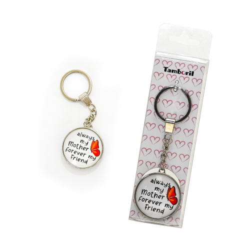 Keyring Mother Forever My Friend Great Gift For Mum