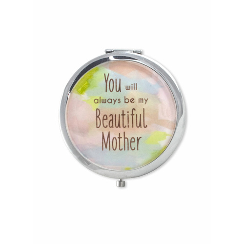 Compact Mirror Beautiful Mother great gift for mum or Mothersday