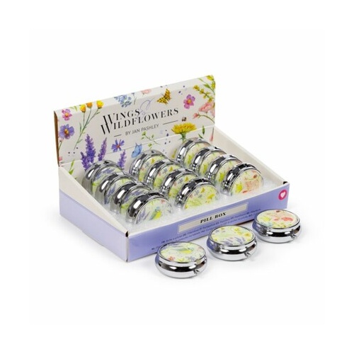Wildflowers Pill Box 12 pce CDU 