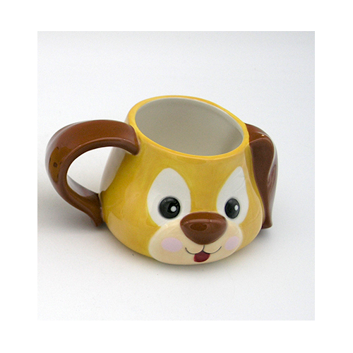Dog head Mug brown nose