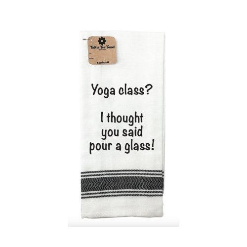 TEA TOWEL YOGA CLASS