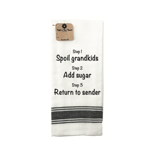 TEA TOWEL RETURN TO SENDER 