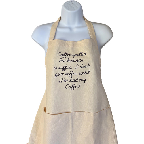 APRON I DON'T GIVE EEFFOC