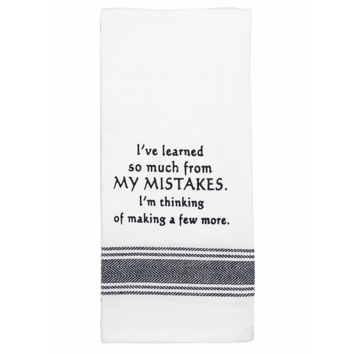 Cotton Funny Sentimental Tea Towel I've Learned So Much