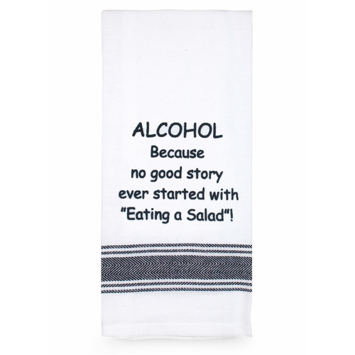 Cotton Funny Sentimental Tea Towel No Good Story