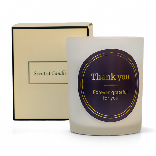 Candle thank you 