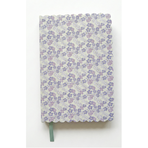 Notebook purple floral