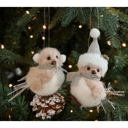 Christmas hanging decoration christmas birds