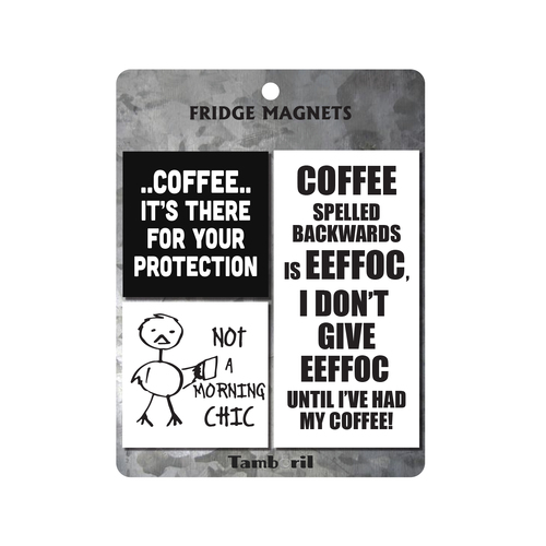 Fridge Magnet set Coffee | Great gift for the coffee lover