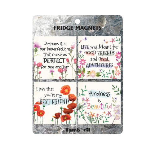 Fridge Magnet set Kindness is Beautiful