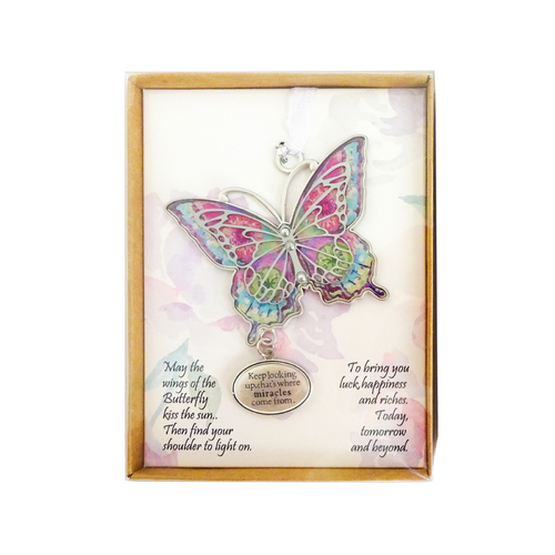 Decoration Butterfly Luck & Happiness Miracles |Beautifully Gift Boxed|Great gift idea