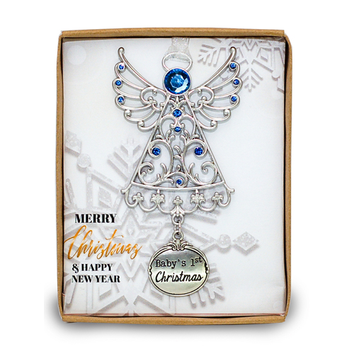 Decoration Christmas Angel Baby'S 1St Christmas|Beautifully Gift Boxed|Great gift idea