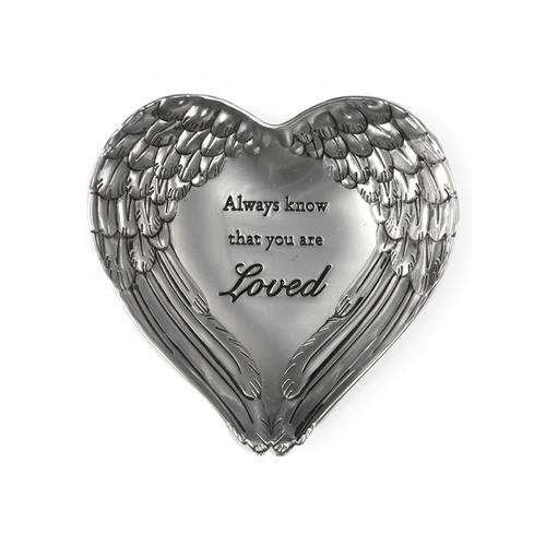Angel Wing Dish You Are Loved