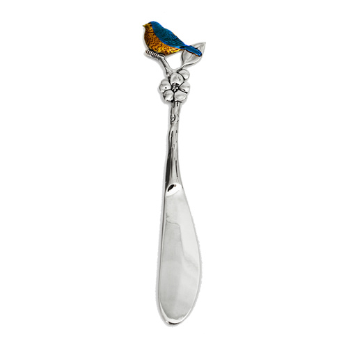 Metal Spreader Knife Bird Coloured in gift box