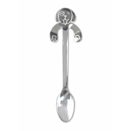 Sentimental Funny Hanging Cup Tea Spoon Dog Silver