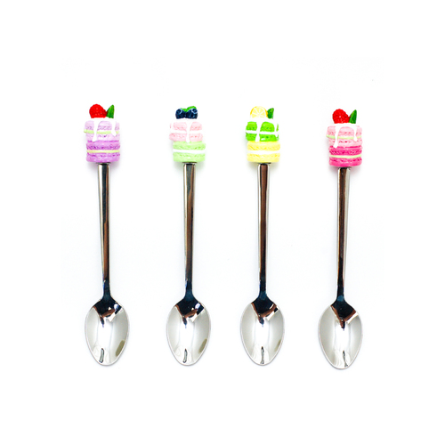 Marvellous Macaron 4Pc Spoon Set|Beautifully Gift Boxed|Great gift idea