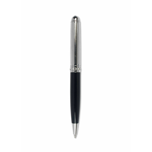 Metal refillable Quality Pen Silver Black