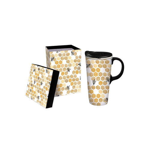 Travel Cup Happy To Bee Home Gift Boxed Travel Mug