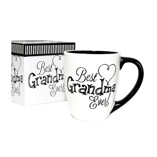 Ceramic Comfy Mug Best Grandma 532ml Gift Box