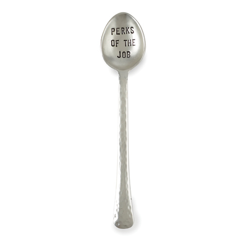 Perks Hammered Coffee Spoon