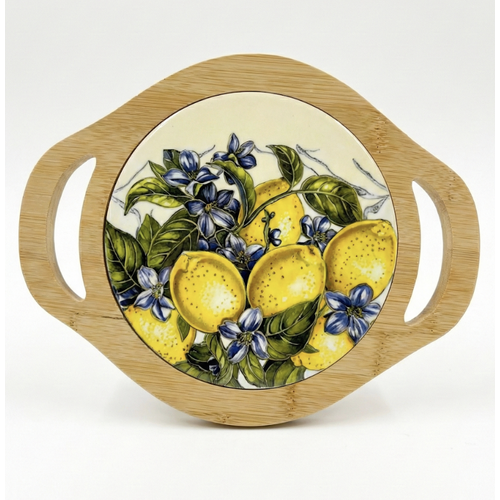 Kitchen Trivet lemons 