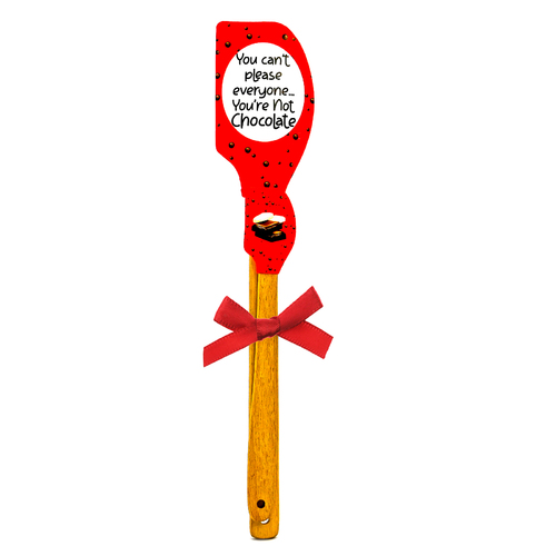 Kitchen Talk Twin Set Silicone Spatula Youre Not Chocolate |Great gift idea