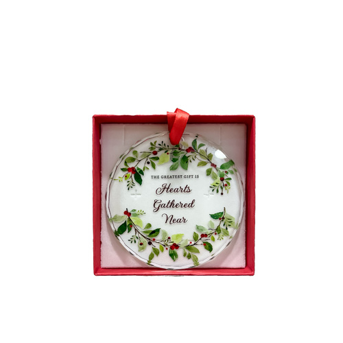 Christmas Decoration glass gift boxed Family