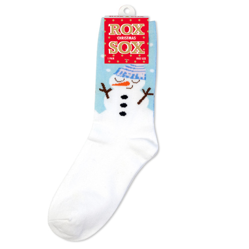 Rox Chilled Snowman Socks